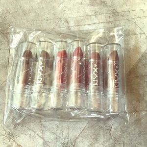 NYX lipsticks